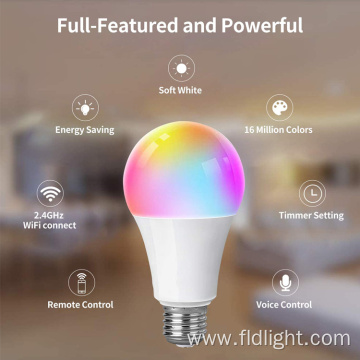 wifi smart lamp Smart light bulb with Tuya